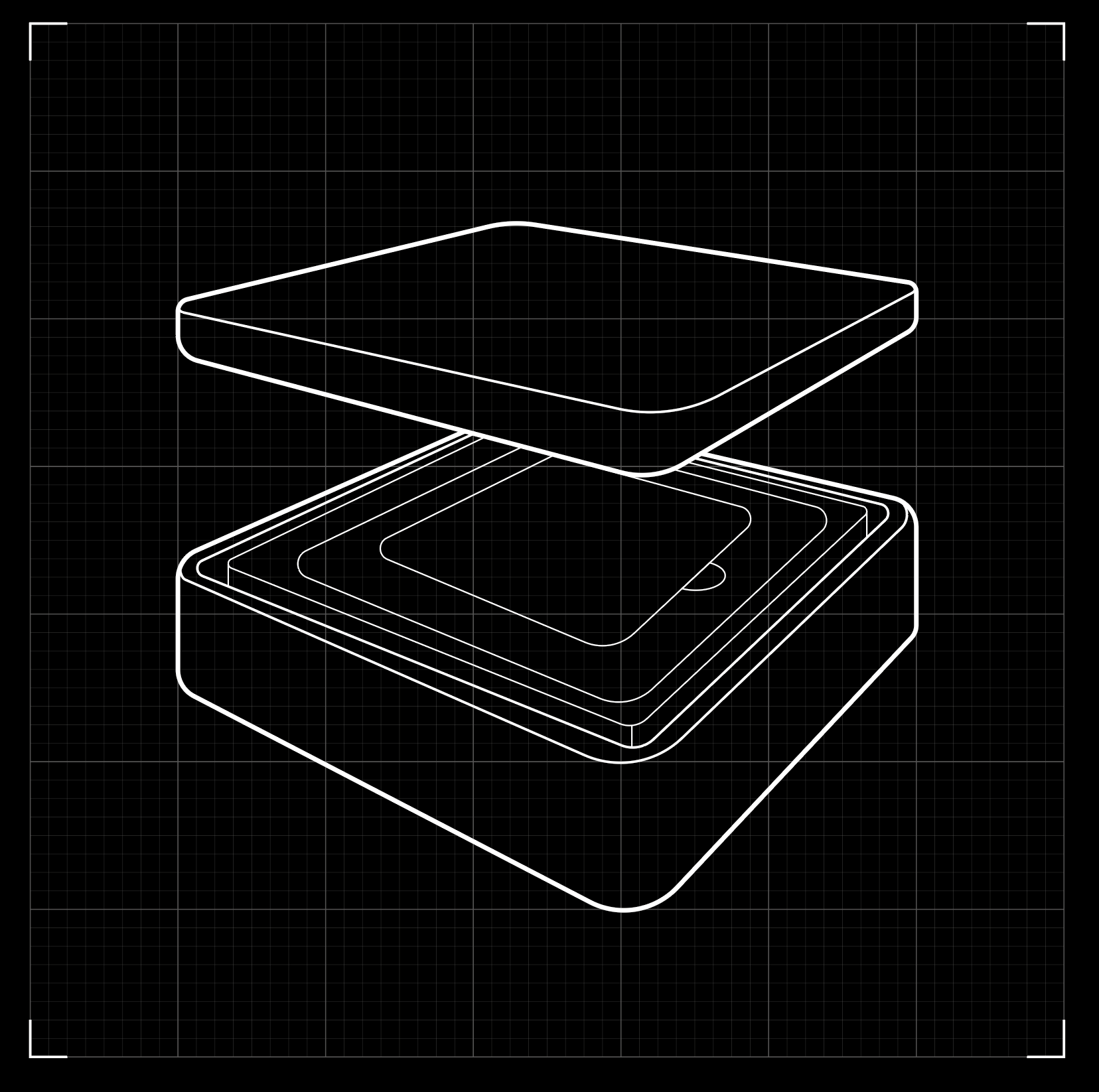 PACKAGING wireframe